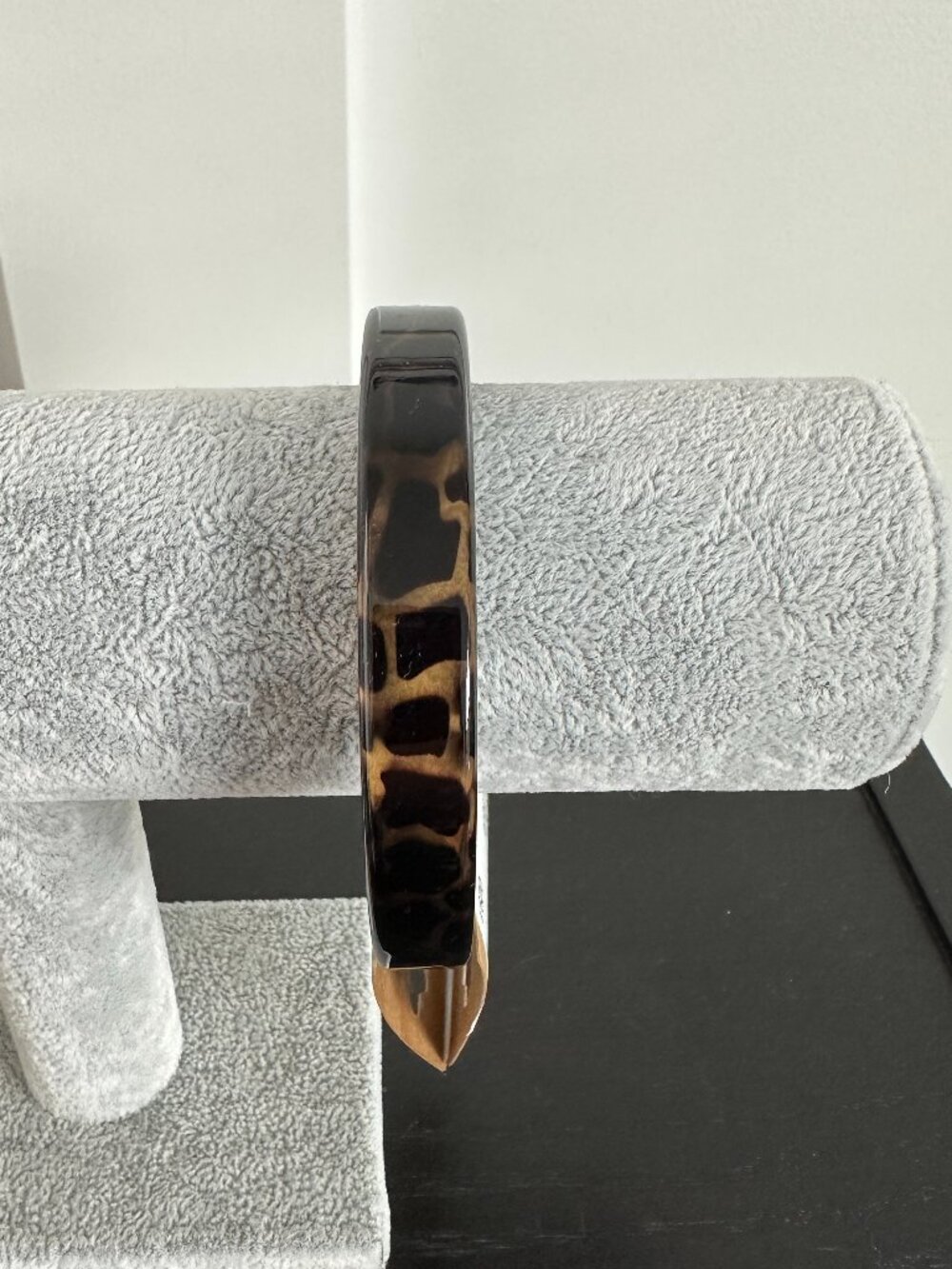 NWT Tortoise Shell Look Chunky Bangle Bracelet Amazing!